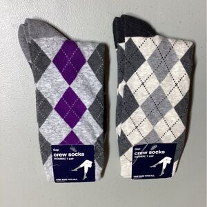 Set of 2 Women's Gap Crew Socks